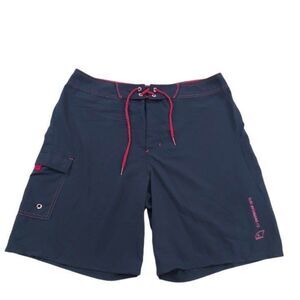 Zara Board Shorts Mens XL Navy Lace Up Beach Pool Summer Outdoor Travel